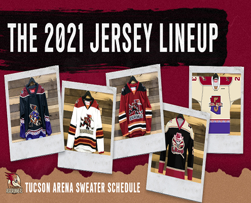 Roadrunners Reveal Home Game Jersey Schedule 