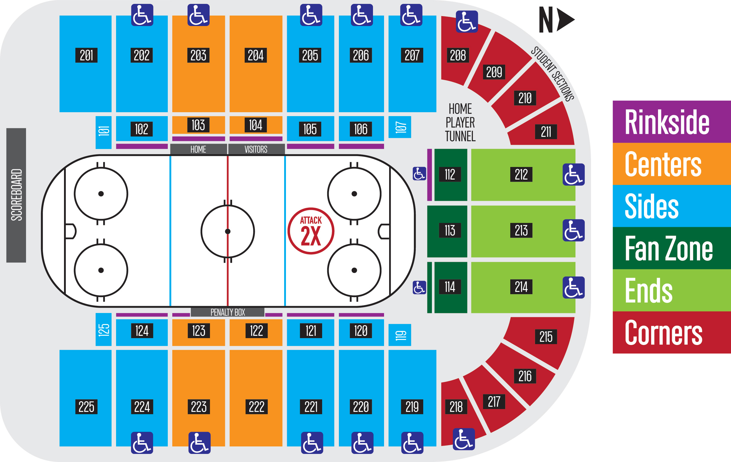 Gas South Arena Seating Chart View