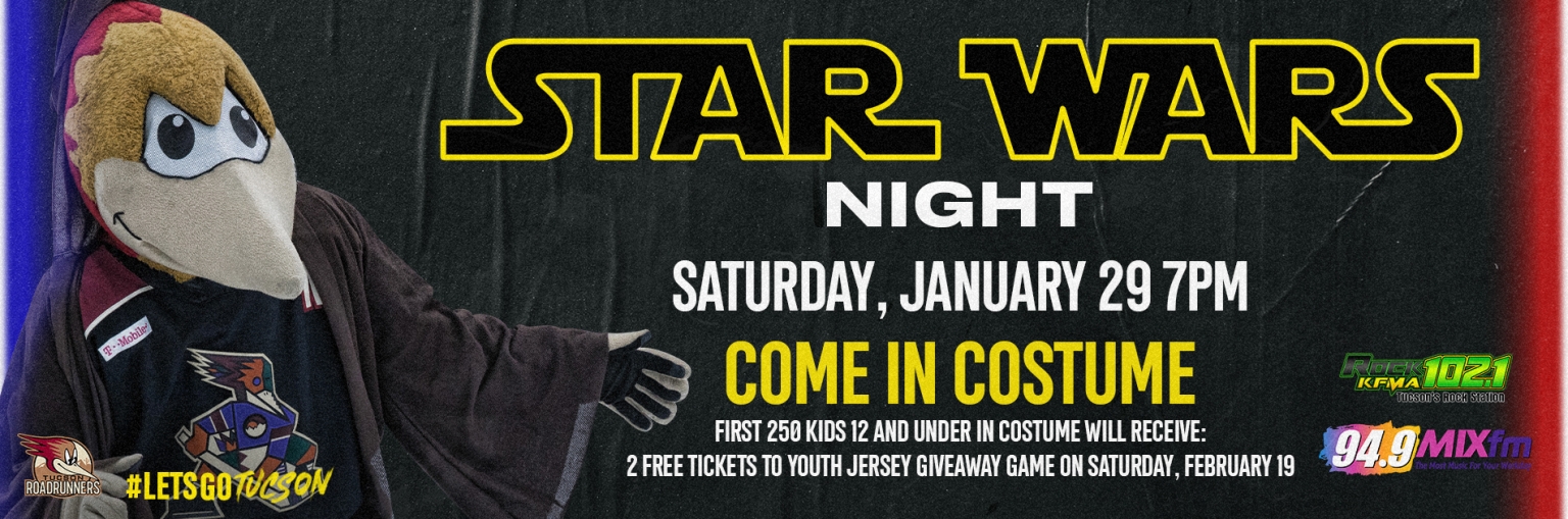 El Lazo, Star Wars Night Highlight Roadrunners Weekend ...