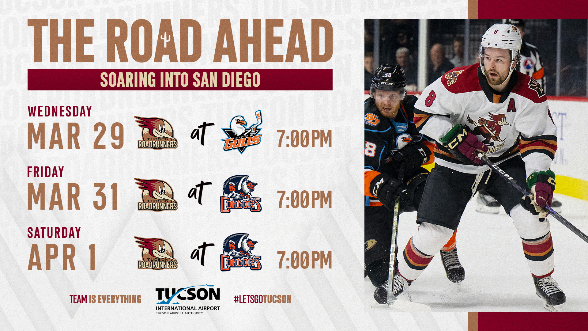 Tucson Roadrunners Road Ahead: Soaring Into San Diego ...