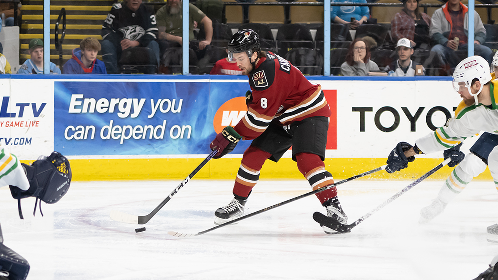 Admirals 3, Griffins 1: Wins keep coming