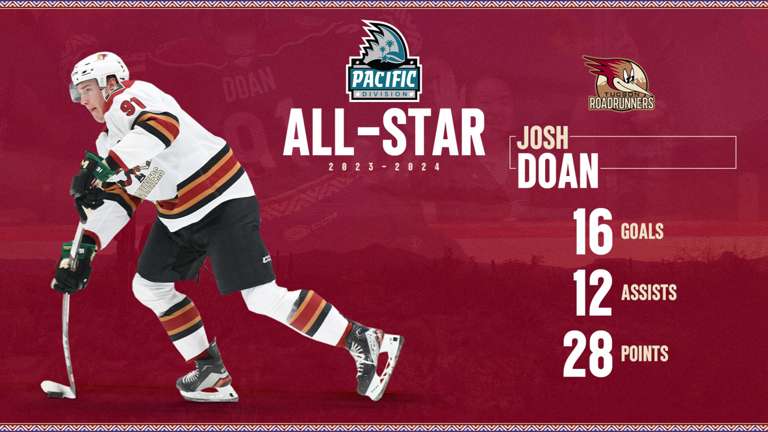 Josh Doan Added To The 2024 AHL All-Star Classic Roster ...